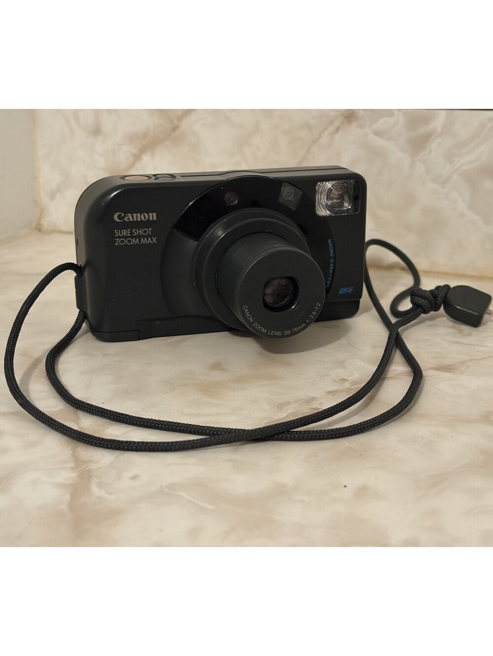 Canon Sure Shot Zoom Max 35mm Point & Shoot Film Camera 38-76mm Lens AiAF Tested
